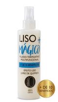 Liso Mágico Essência10 Fluido Multifuncional Protetor Térmico AntiFrizz Brilho Espelhado 200ml Liso Mágico Essência10 Fluido Multifuncional Protetor Térmico AntiFrizz Brilho Espelhado 200ml