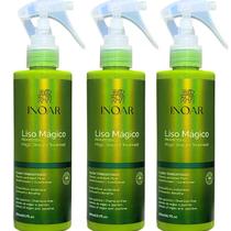 Liso Mágico Fluido Termoativado Inoar 15 Benefícios Kit 3u