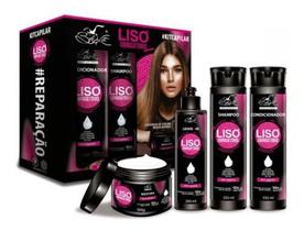 Liso Obrigatório - Kit Capilar uso Diário com 4 itens