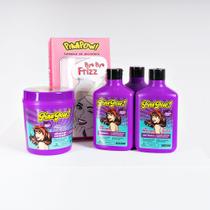 Liso Responsa - Kit Shampoo + Condicionador + Defrizante + MÁScara + Turbante Rosa Liso Responsa - Kit Shampoo + Condicionador + Defrizante + MÁScara + Turbante Rosa