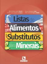 Listas de alimentos substitutos para minerais - RUBIO