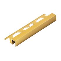 Listelo U Alumínio Firenze Golden 10mmx12mmx3ml - Viscardi Listelo U Alumínio Firenze Golden 10mmx12mmx3ml - Viscardi