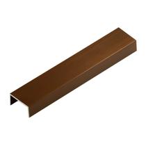 Listelo U Alumínio Luxor Premium 20mmx10mmx3ml - Viscardi Listelo U Alumínio Luxor Premium 20mmx10mmx3ml - Viscardi