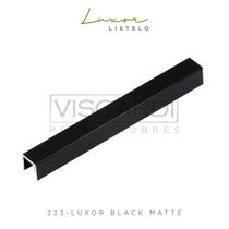 Listelo Viscardi Luxor Black Matte 10x10x10 Barra 3m 223