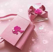Lit Bolsa + Laço de cabelo Infantil Lit Bolsa + Laço de cabelo Infantil