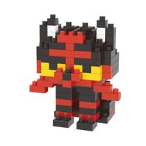 Litten Building Blocks Puzzle Micro Figuras 3D Pokémon Educa