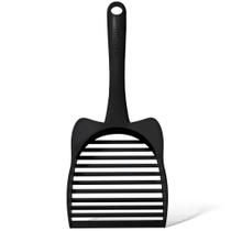 Litter Scoop CatGuru Jumbo com pá profunda e cabo longo preto Litter Scoop CatGuru Jumbo com pá profunda e cabo longo preto