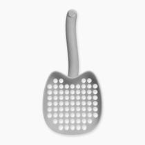Litter Scoop Catit PIXI Grey com superfície larga e gancho Litter Scoop Catit PIXI Grey com superfície larga e gancho