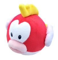 Little Buddy de pelúcia Super Mario All Star Cheep 5 cm