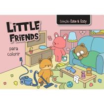 Little Friends - Coleção Cute & Cozy - Livro para colorir Rosa