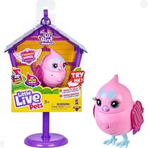 Little Live Pets Lil Bird & Bird House: Princesa Polly Reage ao Toque F0165-0 - Fun Divirta-se