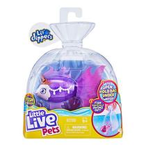 Little Live Pets Lil' Dippers Fish - Magic Water Activated Unboxing and Interactive Feeding Experience - Seaqueen