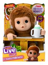 Little Live Pets Pelúcia My Baby Macaquinho Fun F0173-0