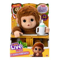 Little Live Pets Pelúcia My Baby Macaquinho Mango F0173-0 - Fun - Fun Divirta-se