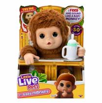 Little Live Pets Pelucias My Baby Macaquinho - Fun F0173-0