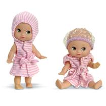 Little Mommy Hora Do Banho Mini Doll 2 Bonecas C/ Acessórios - Pupee