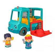 Little People 2 Bonecos + Veículo Sonoro Food Truck - Fisher Price GYV41