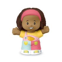 Little People Mini Figura Menina com Macacão - Mattel Little People Mini Figura Menina com Macacão - Mattel