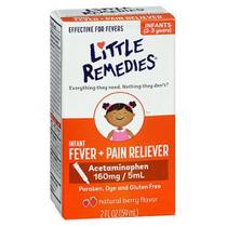 Little Remedies Little Fevers - Analgésico Infantil (4 Unidades) - 2oz