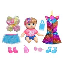 Littles by Baby Alive, Fantasy Styles Squad Doll, Little Kiera,cabelo loiro ondulado para crianças a partir de 3 anos