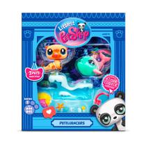 Littlest Pet Shop Petfluencer Shell-Fie Fun - Bandai - 2 Gerações de Mini Pets + Acessórios