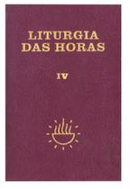 Liturgia Das Horas Vol Iv: Tempo Comum 2 Encadernado Couro - CNBB Liturgia Das Horas Vol Iv: Tempo Comum 2 Encadernado Couro - CNBB