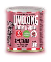 Livelong alimento para cães/ carne+batata doce 300g