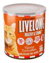 Livelong Delicias De Aves Para Gatos Lata 300G