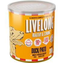 Livelong Lata Para Cães Sabor Pato 300g