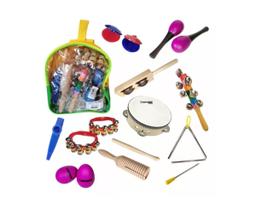 Liverpool kit bandinha infantil - 10 instrumentos Liverpool kit bandinha infantil - 10 instrumentos