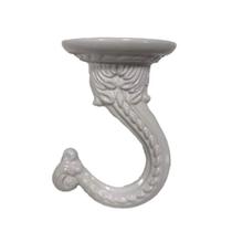 Living Accents White Zinc, 5 cm, gancho resistente, 1 pacote