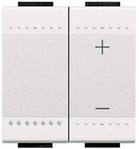 Livinglight modulo dimmer pulsador 150/200/400w bivolt 2 modulo universal whiter sn 4411n