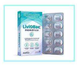 Liviobacc Probiótico 10 Comprimidos - Ecofitus Liviobacc Probiótico 10 Comprimidos - Ecofitus