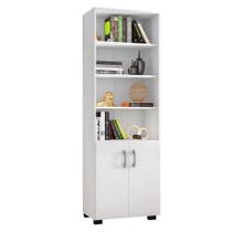Livreiro 5 Prateleiras C- Portas Pequenas Office Branco Livreiro 5 Prateleiras C- Portas Pequenas Office Branco