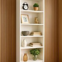 Livreiro 5 Prateleiras Estante Organizador Moderno Loja Casa Escritório Expositores Liz Livreiro 5 Prateleiras Estante Organizador Moderno Loja Casa Escritório Expositores Liz