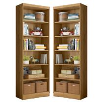 Livreiro Atenas com Prateleiras p/ Livros e Variados reijó Toq (2 Unidades) Livreiro Atenas com Prateleiras p/ Livros e Variados reijó Toq (2 Unidades)