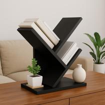 Livreiro de Mesa Estante de Revistas Suporte Prateleira Porta Livros Organizador Multiuso para Sala Livreiro de Mesa Estante de Revistas Suporte Prateleira Porta Livros Organizador Multiuso para Sala