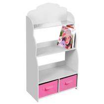 Livreiro Expositor Fiorela 100% Mdf (biblioteca Livros brinquedos infantil criança)