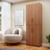 Livreiro flex multiuso horizontal ou vertical com 4 portas