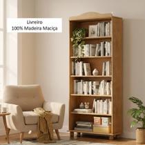 Livreiro Linha Rubi - Finestra Móveis - Madeira Maciça Livreiro Linha Rubi - Finestra Móveis - Madeira Maciça