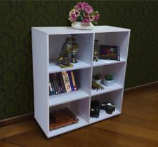 Livreiro Liverpool com 6 Nichos Livreiro Liverpool com 6 Nichos