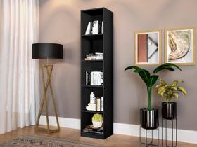 Livreiro Multiuso maquiagem colmeia vertical 100% mdf Preto