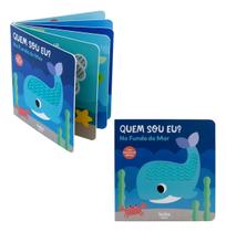 Livrinho Com Texturas Buba Quem Sou Eu No Fundo Do Mar