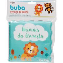 Livrinho de Banho BUBA - Animais da Floresta