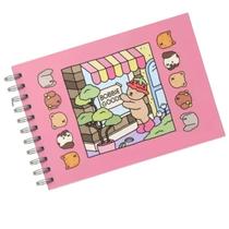 Livrinho de Colorir Pintura Desenho Livro Arte Criatividade Relaxamento Entretenimento Lazer