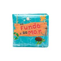 Livrinho Infantil Banho Macio Divertido Clingo Fundo Do Mar