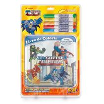 Livrinho Pinte E Lave Dc Super Amigos - Fun