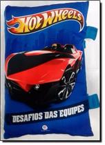 Livrinho Travesseiro- Hotwheels - Desafios Das Equipes