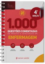 Livro - 1.000 Questões Comentadas de Provas e Concursos em Enfermagem - Passinho - Sanar