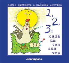 Livro - 1, 2, 3: cada um tem sua vez